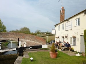 The Admiral Nelson on the North Oxford Canal