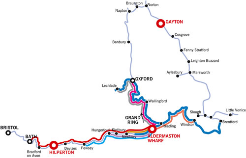 The Aldermaston Cruising Map