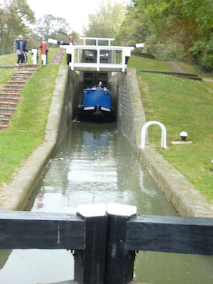 Coming out of a lock